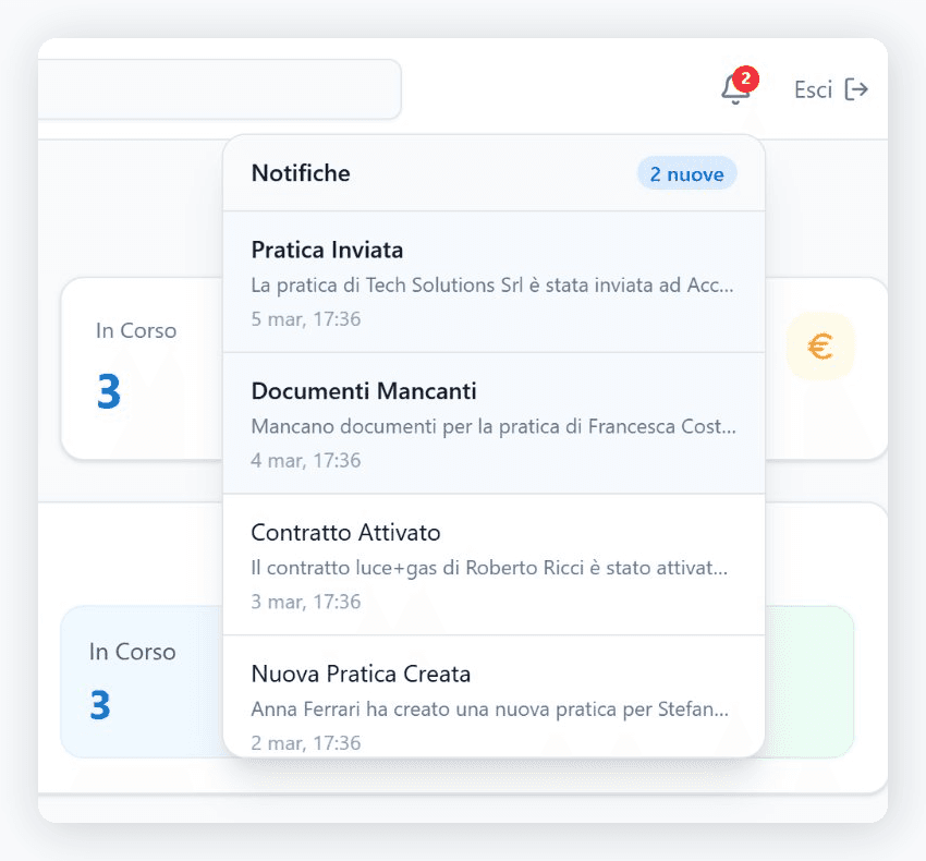 Notifiche pratiche